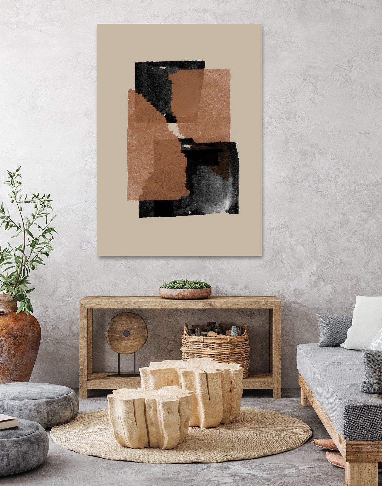 Collage Paper by THE MIUUS STUDIO on GIANT ART - watercolor painting