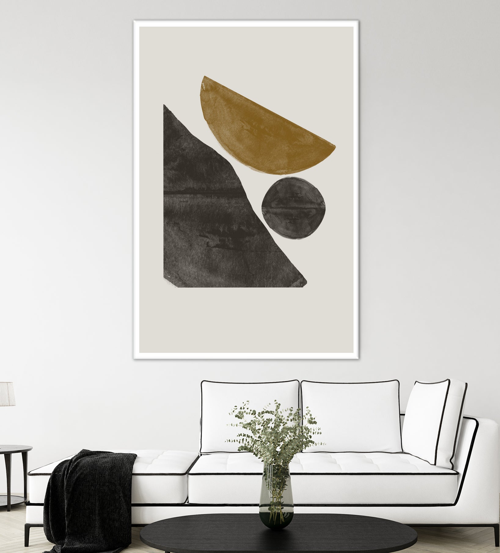 Shapes in Harmony by THE MIUUS STUDIO on GIANT ART - illustration abstract art print