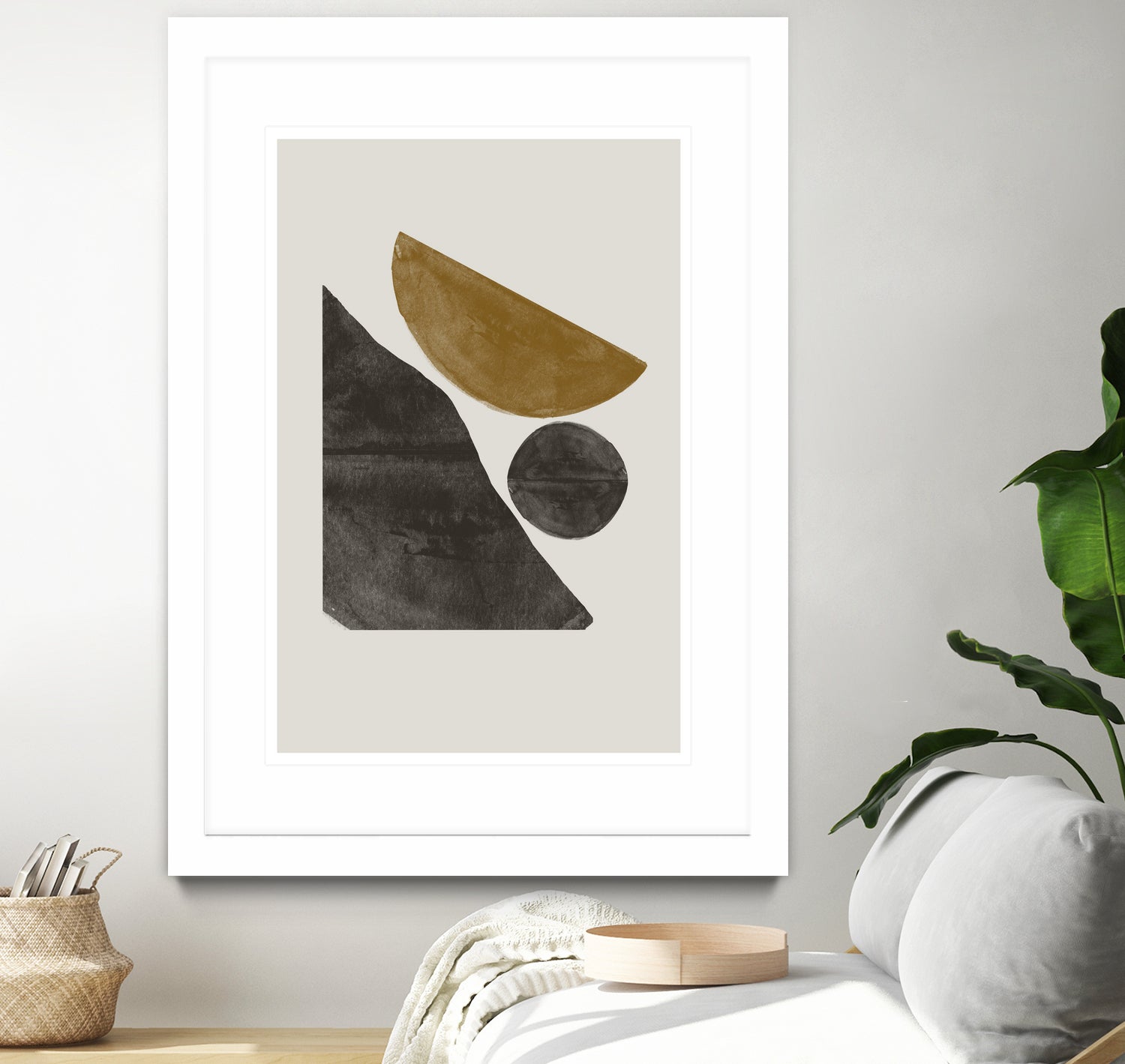 Shapes in Harmony by THE MIUUS STUDIO on GIANT ART - illustration abstract art print