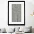 Geometric Echoes by THE MIUUS STUDIO on GIANT ART - 7200 illustration