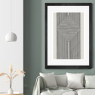 Geometric Echoes by THE MIUUS STUDIO on GIANT ART - 7200 illustration