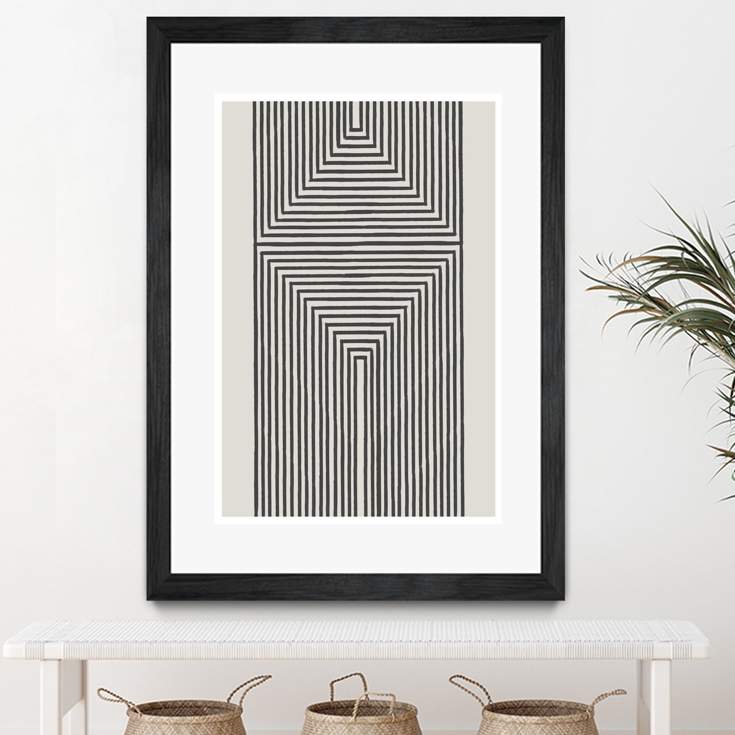 Geometric Echoes by THE MIUUS STUDIO on GIANT ART - 7200 illustration
