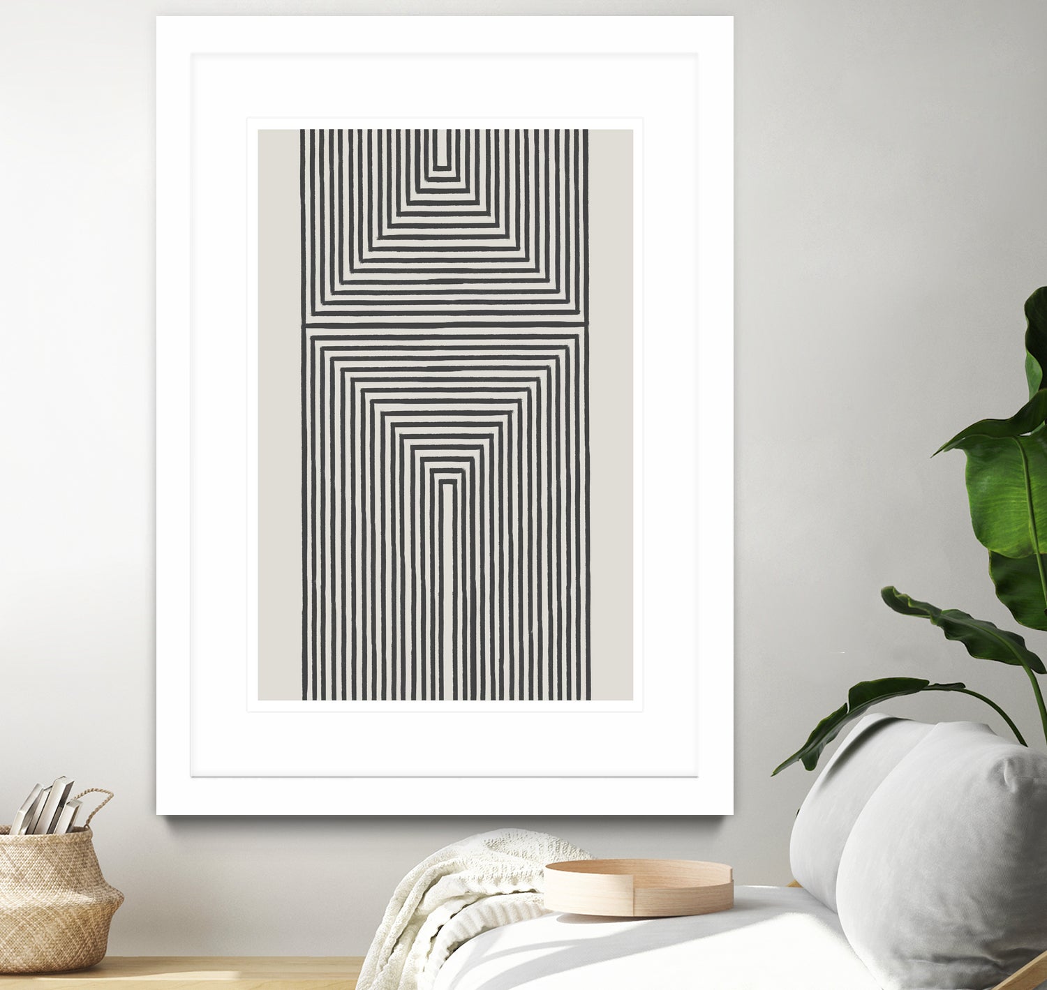 Geometric Echoes by THE MIUUS STUDIO on GIANT ART - 7200 illustration