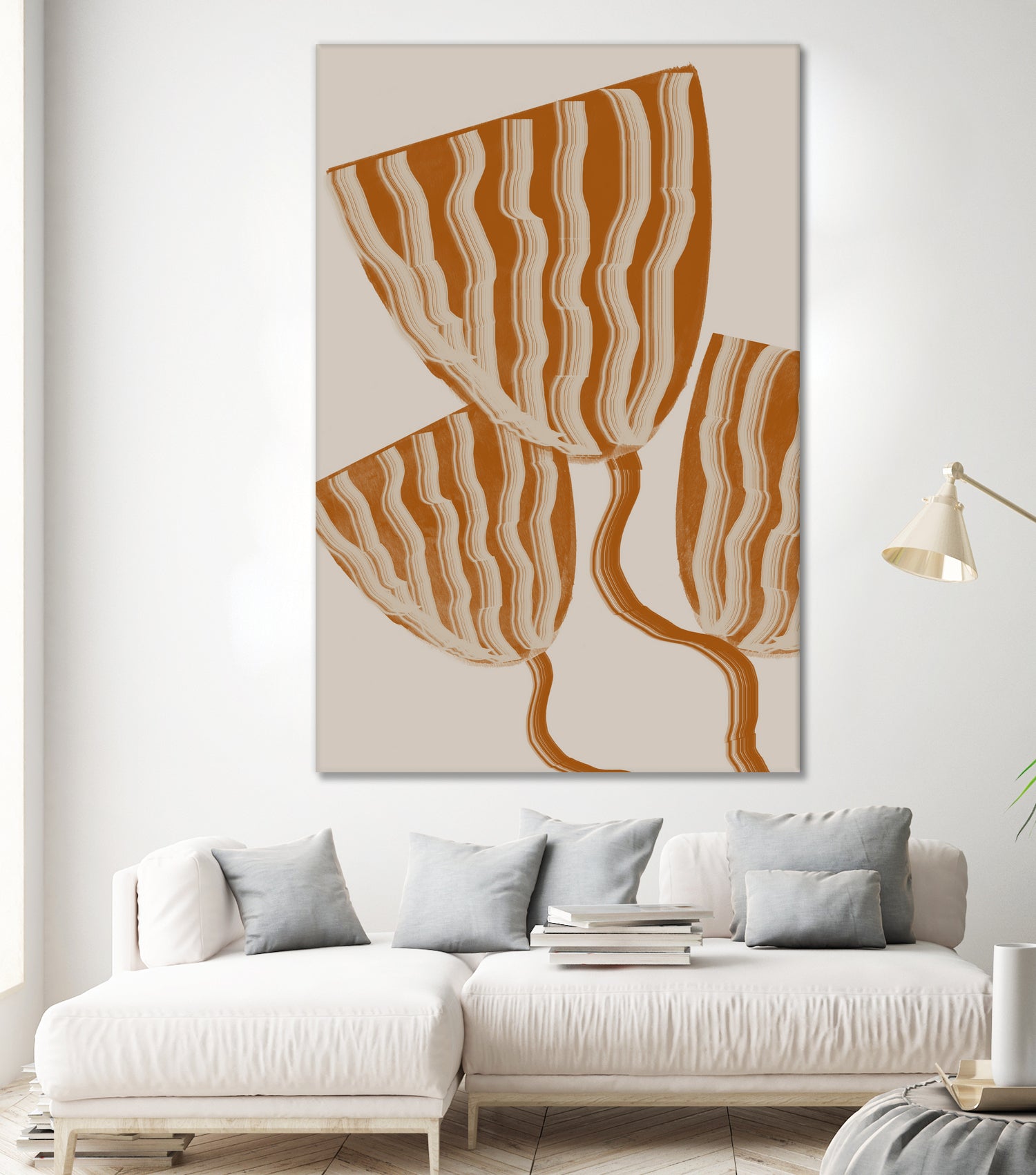 Modern Flowers by THE MIUUS STUDIO on GIANT ART - botanical flower