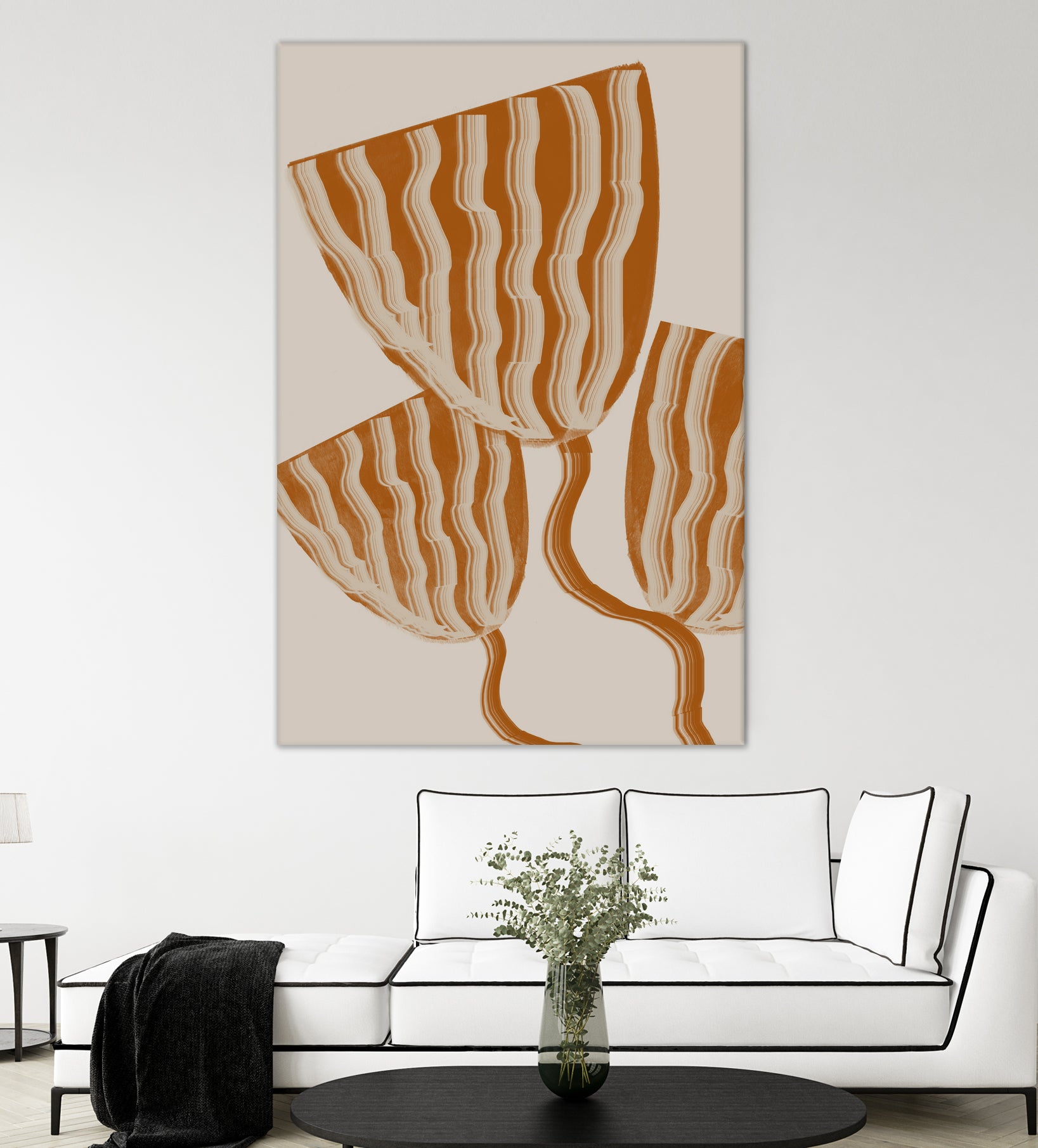 Modern Flowers by THE MIUUS STUDIO on GIANT ART - botanical flower