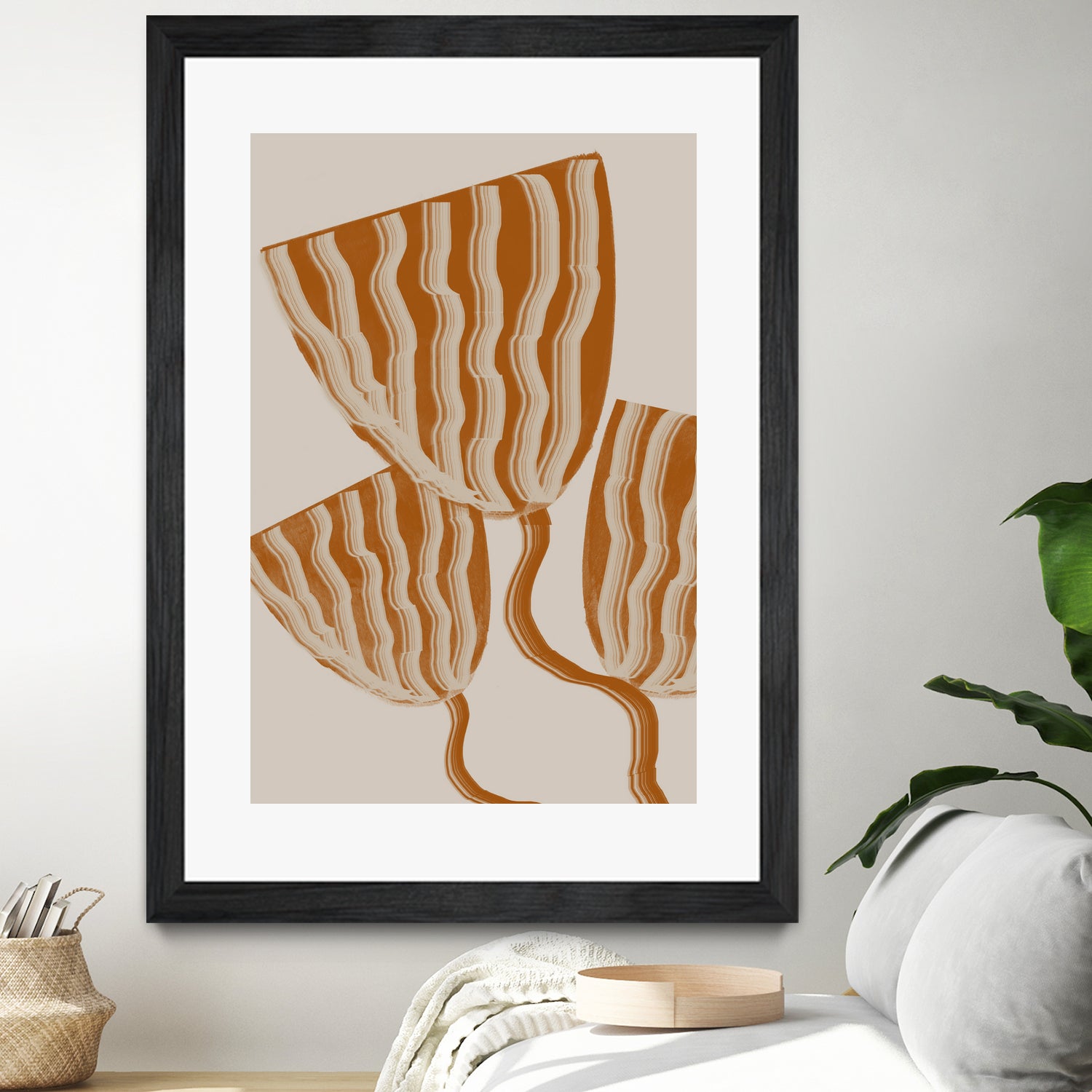 Modern Flowers by THE MIUUS STUDIO on GIANT ART - botanical flower