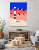 Ski Alpin by Rosi Feist on GIANT ART - nature and landscapes painting