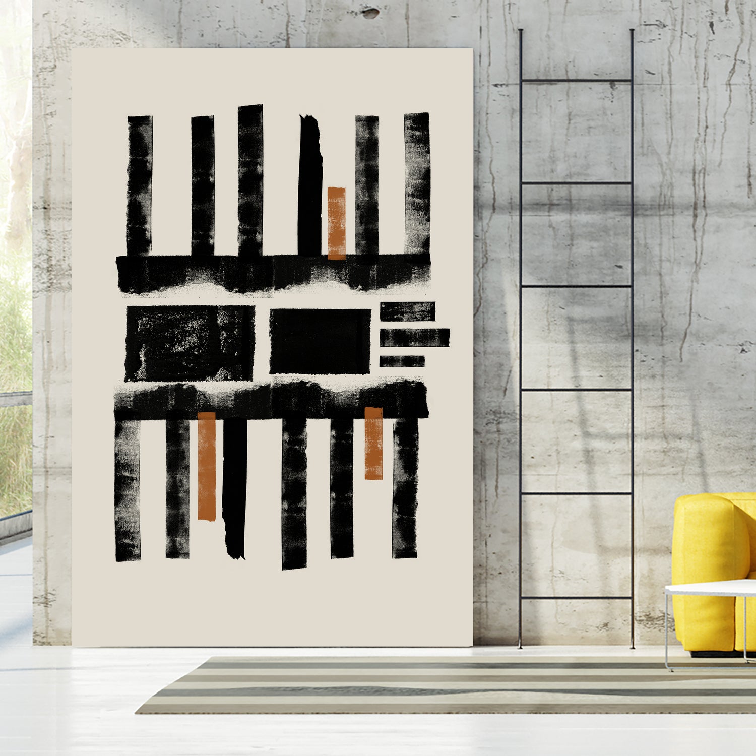 Geometric Rhythm by THE MIUUS STUDIO on GIANT ART - abstract modern