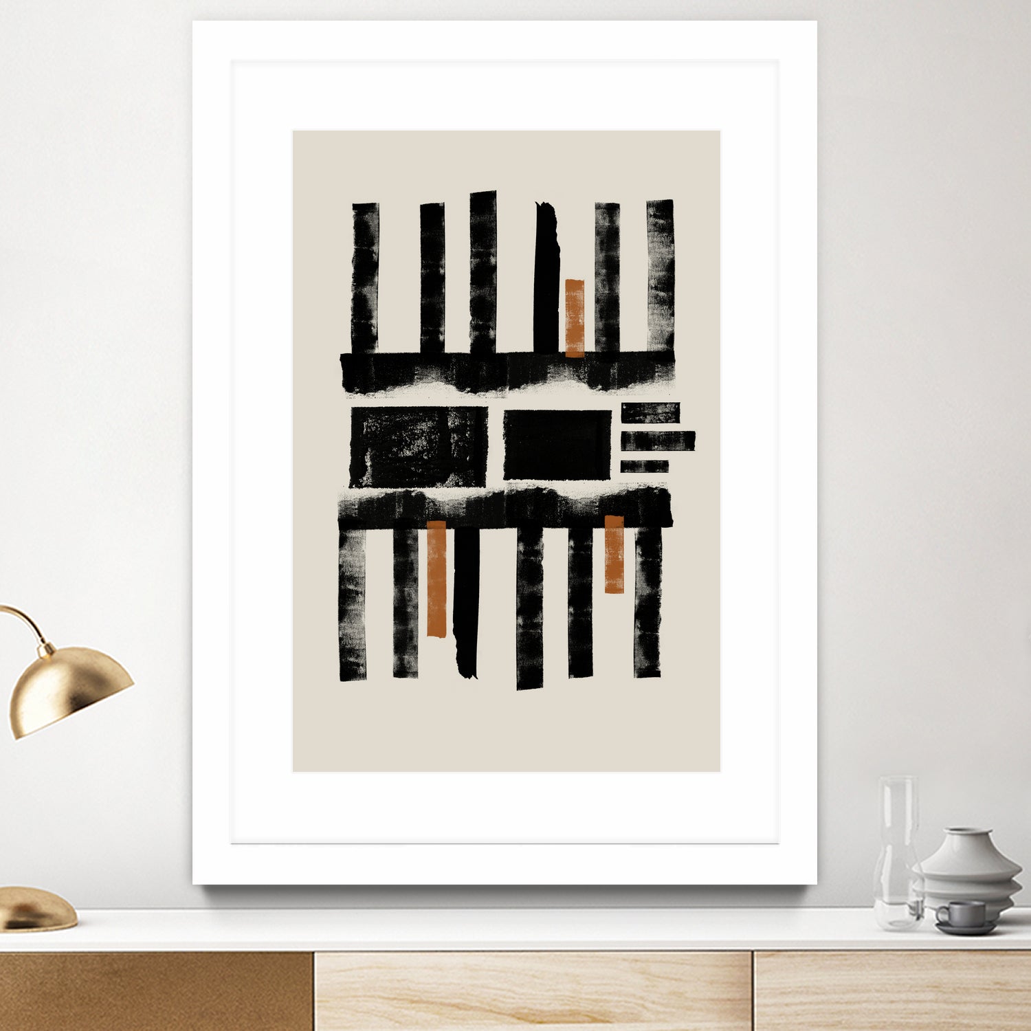 Geometric Rhythm by THE MIUUS STUDIO on GIANT ART - abstract modern