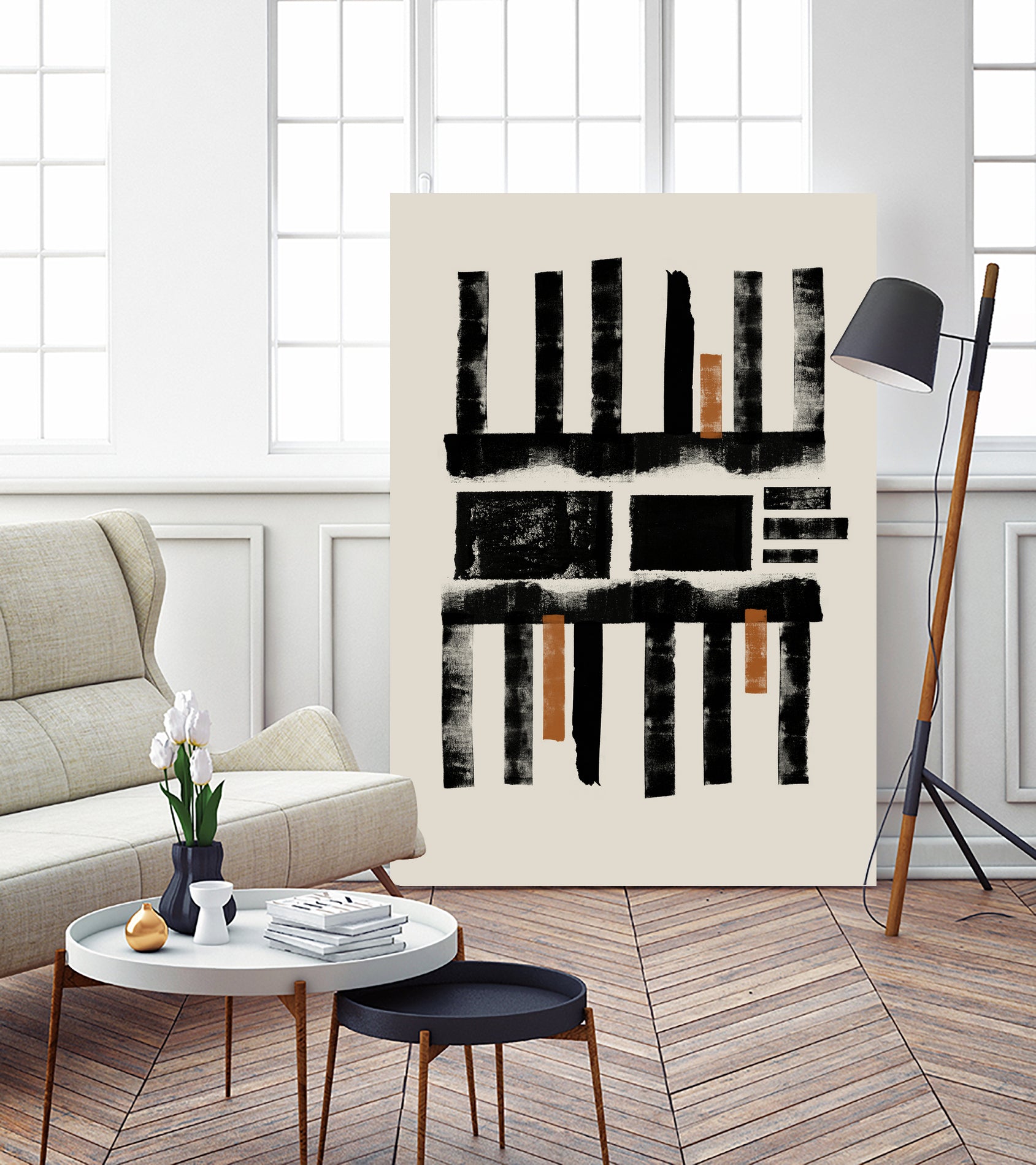 Geometric Rhythm by THE MIUUS STUDIO on GIANT ART - abstract modern