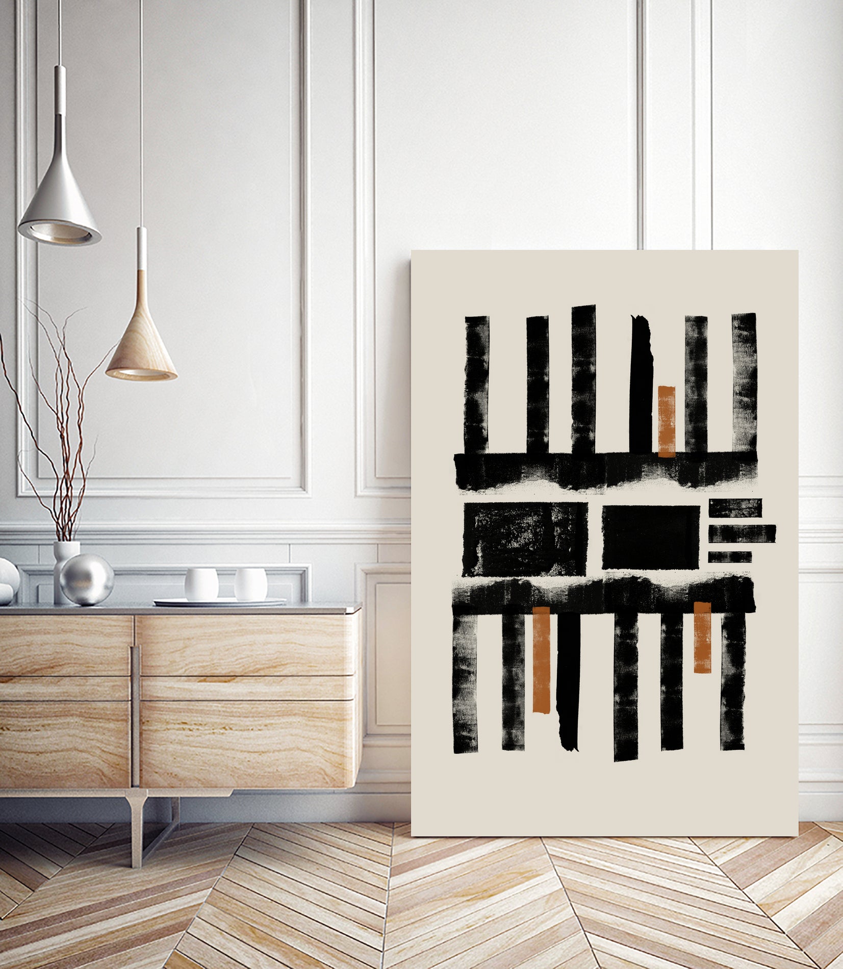 Geometric Rhythm by THE MIUUS STUDIO on GIANT ART - abstract modern