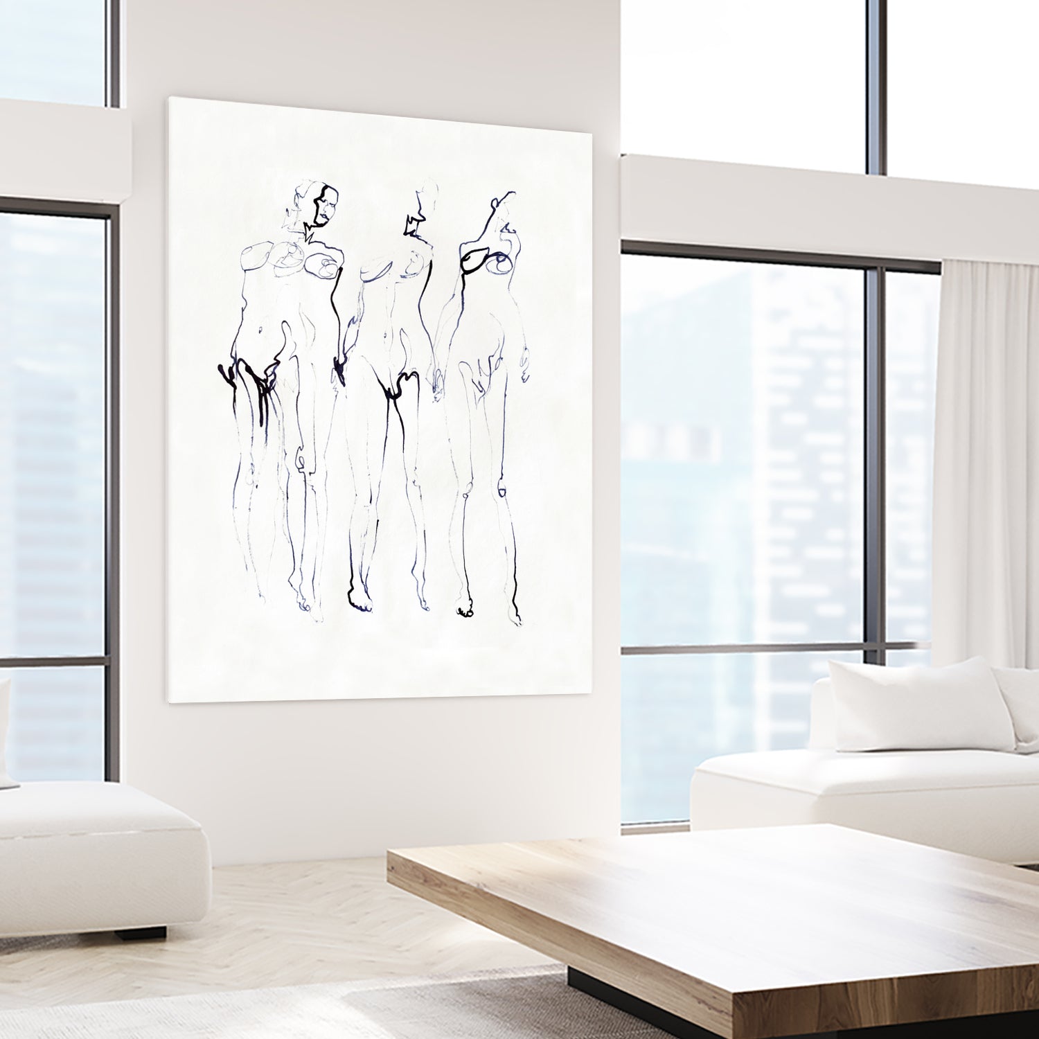 Figure Study 00 by Joshua Hoskins on GIANT ART - line art line art