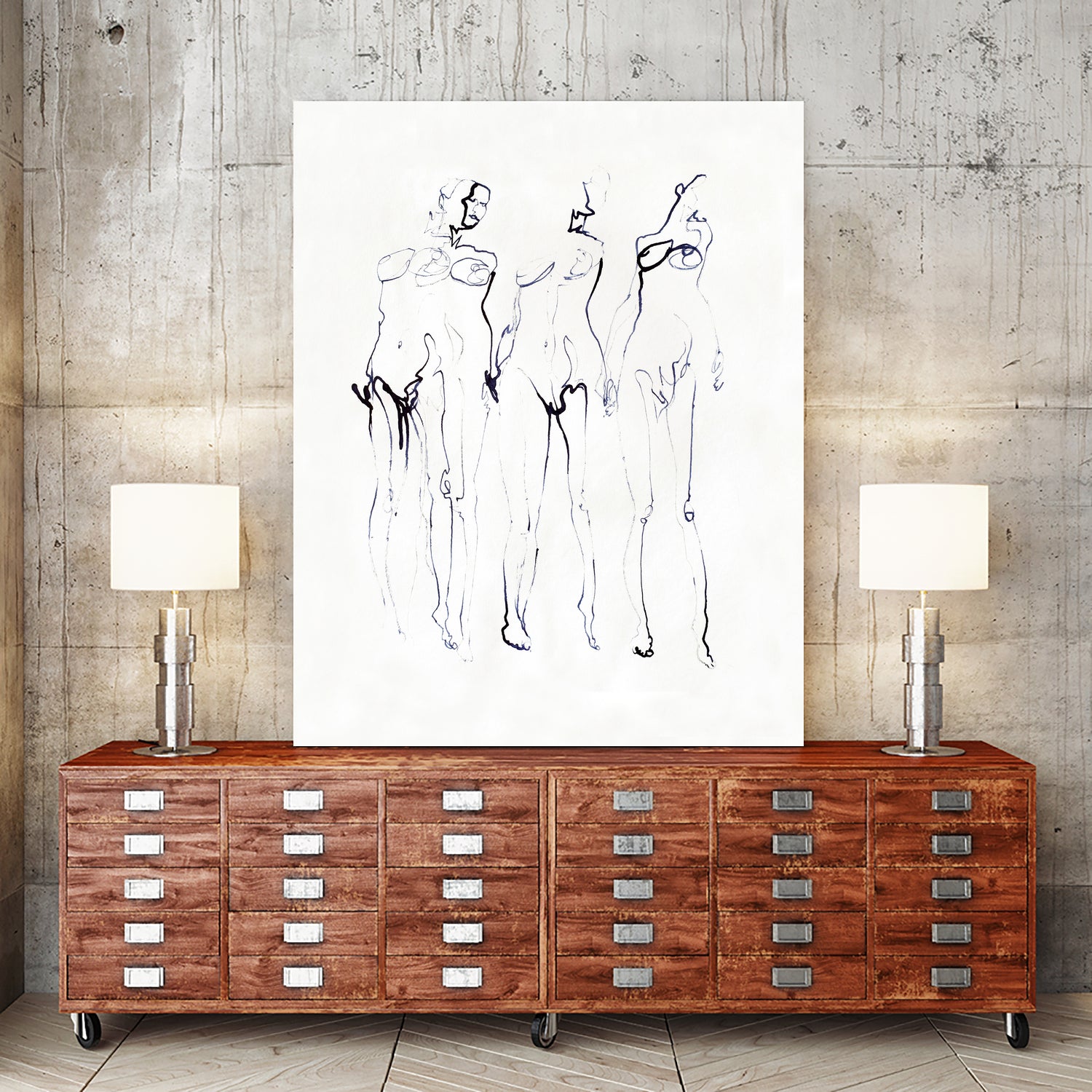 Figure Study 00 by Joshua Hoskins on GIANT ART - line art line art