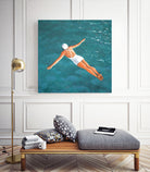 High Diver Above Water by Sarah Morrissette on GIANT ART - landscape woman