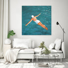 High Diver Above Water by Sarah Morrissette on GIANT ART - landscape woman