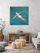 High Diver Above Water by Sarah Morrissette on GIANT ART - landscape woman