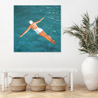 High Diver Above Water by Sarah Morrissette on GIANT ART - landscape woman