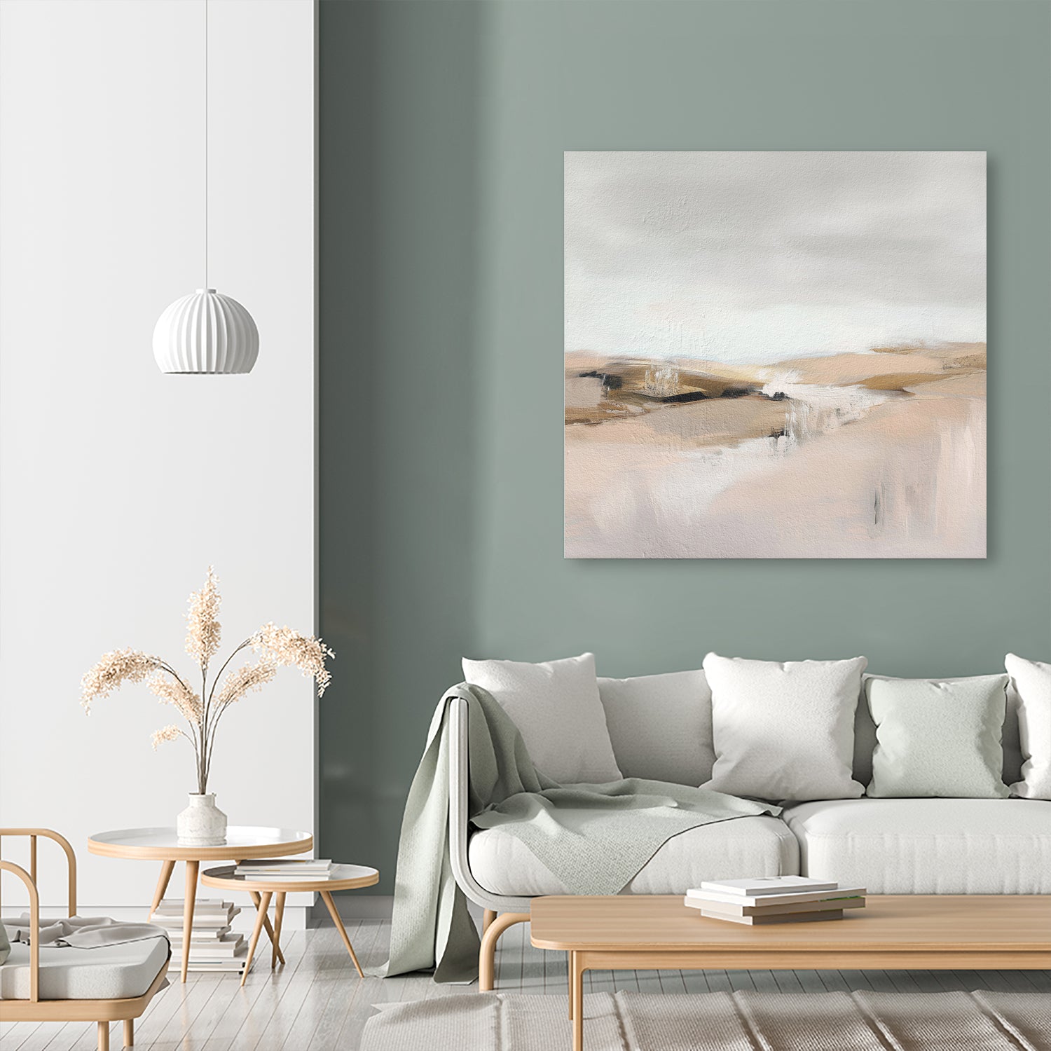 Farm View by Alma on GIANT ART - abstract new 2024