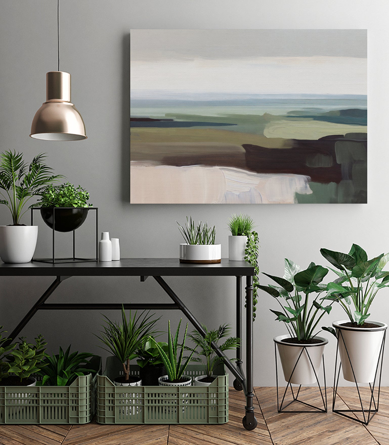 Abstract Landscape by Roseanne Kenny on GIANT ART - abstract painterly