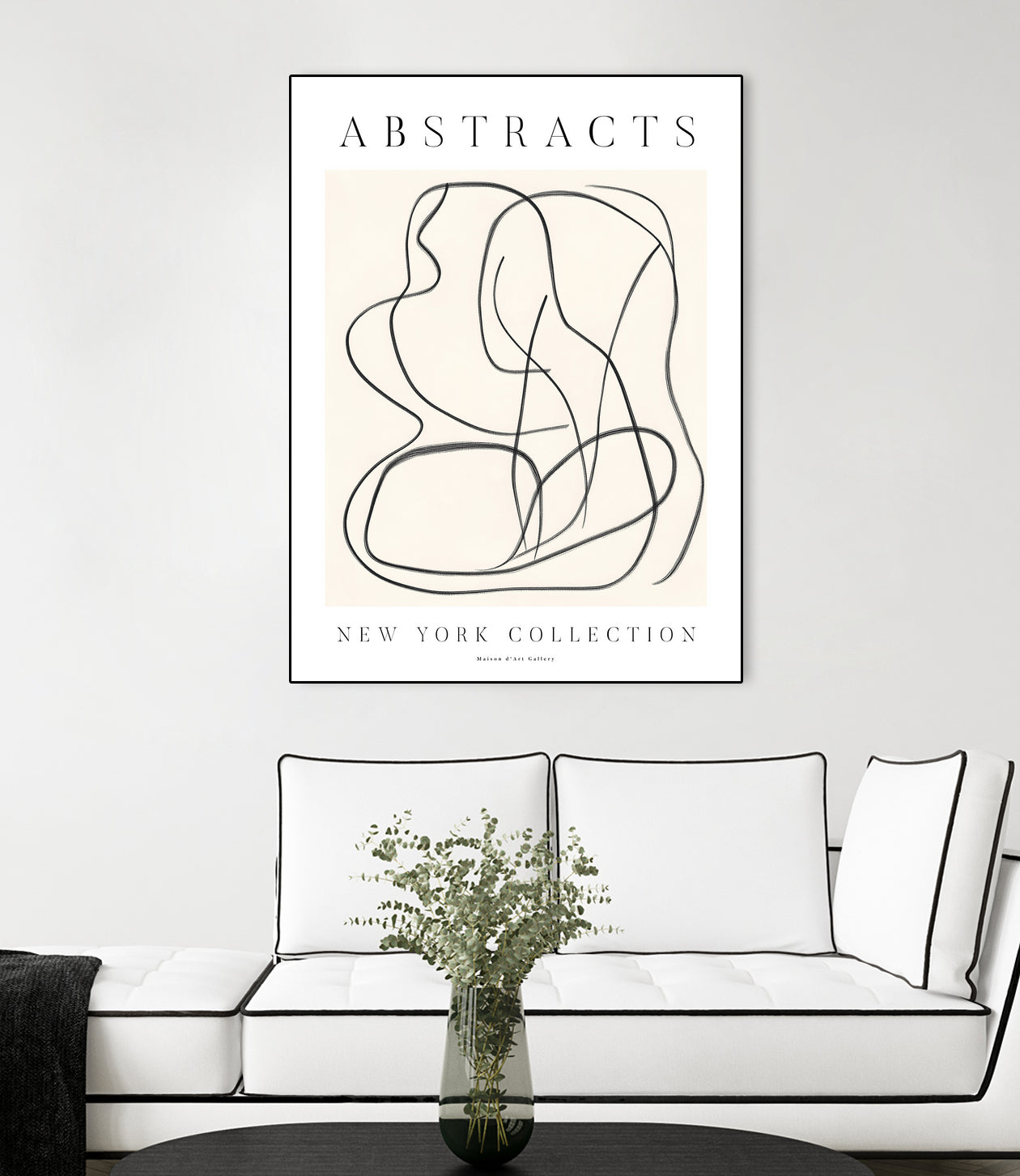 Poster New York Collection 3d by The Printable Studio on GIANT ART - line art sketch