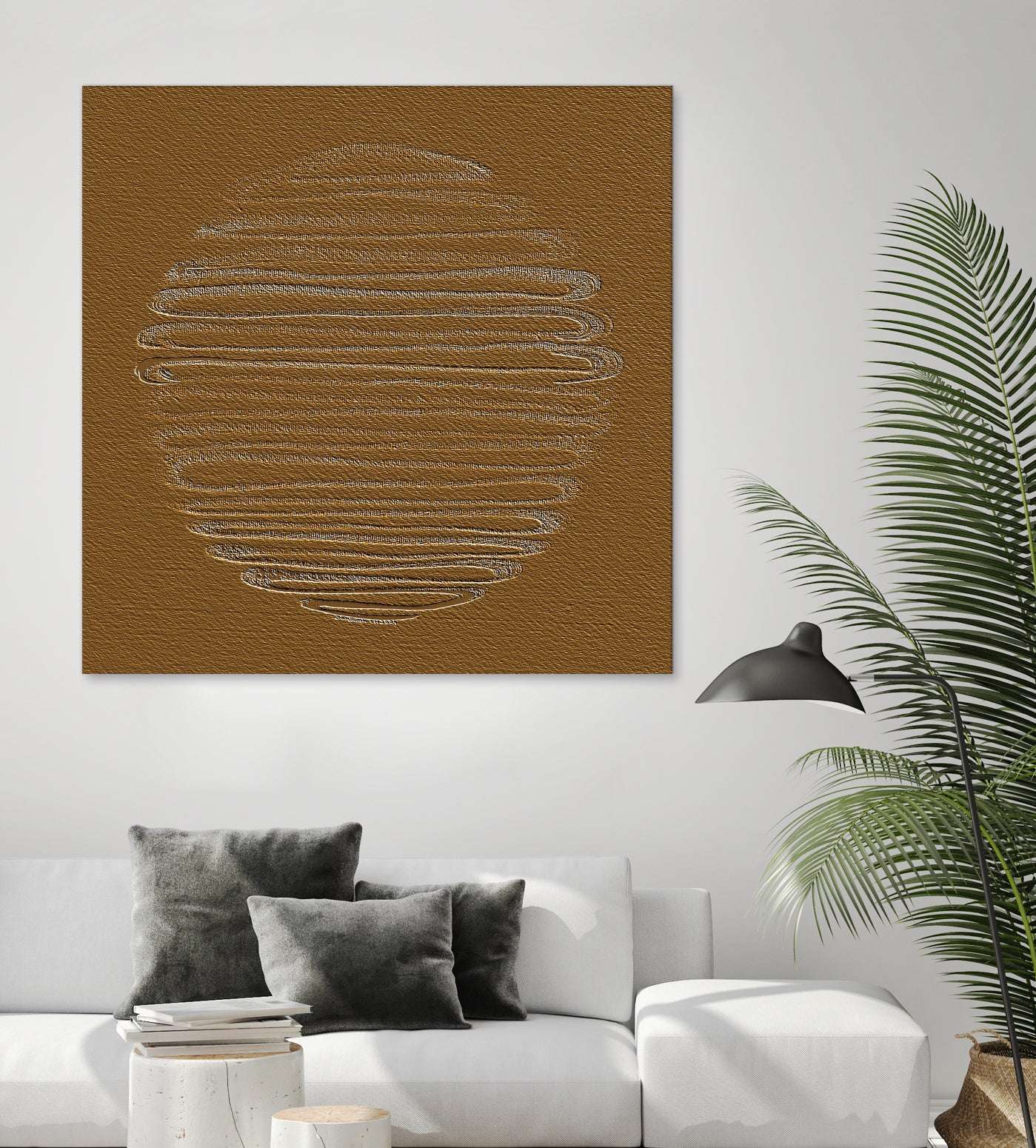 Round Shape 37 by Santhosh ch on GIANT ART - text abstract text