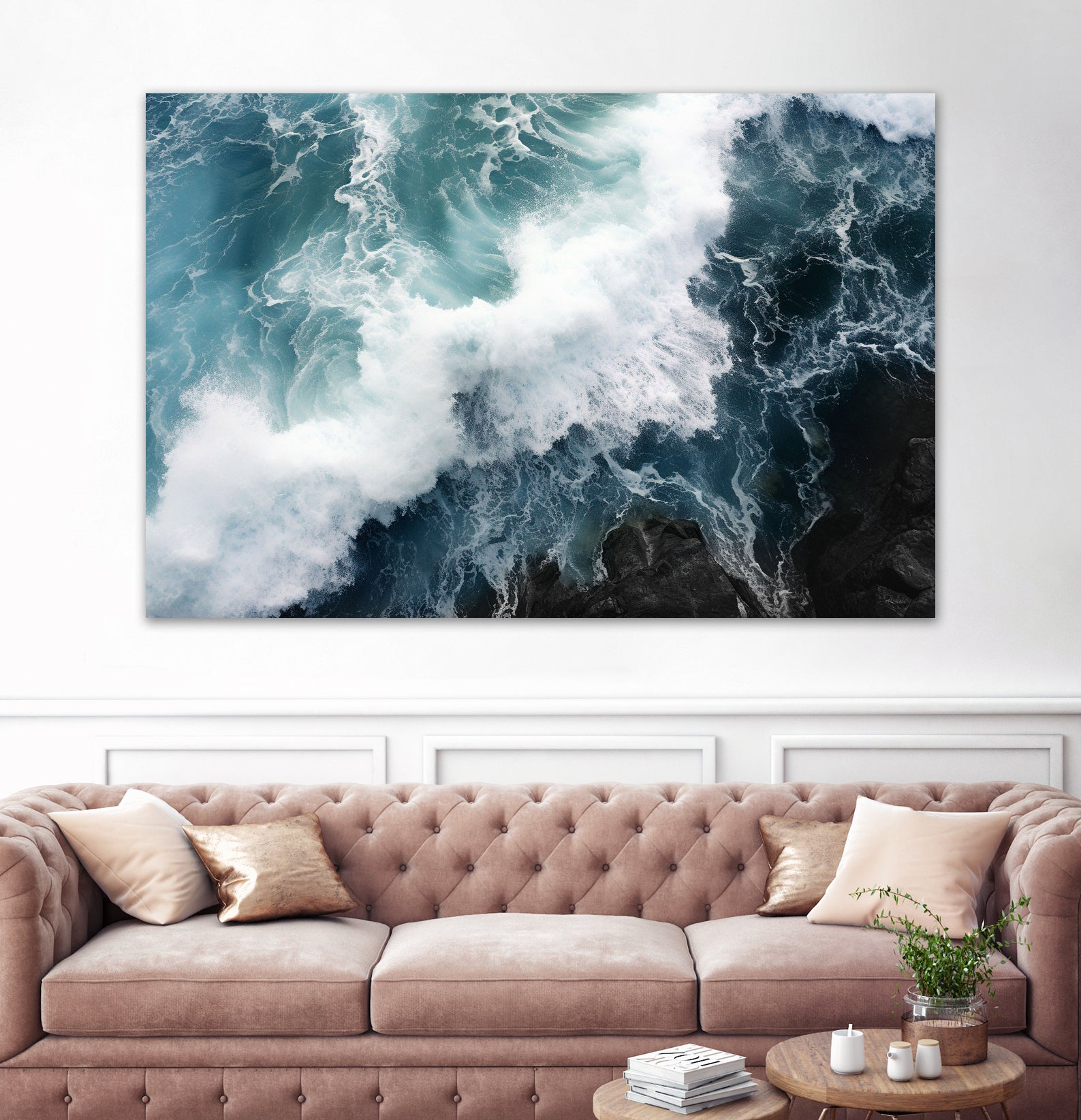 Rage In Blues..!! by Hosam.Karara on GIANT ART - blue landscape blended