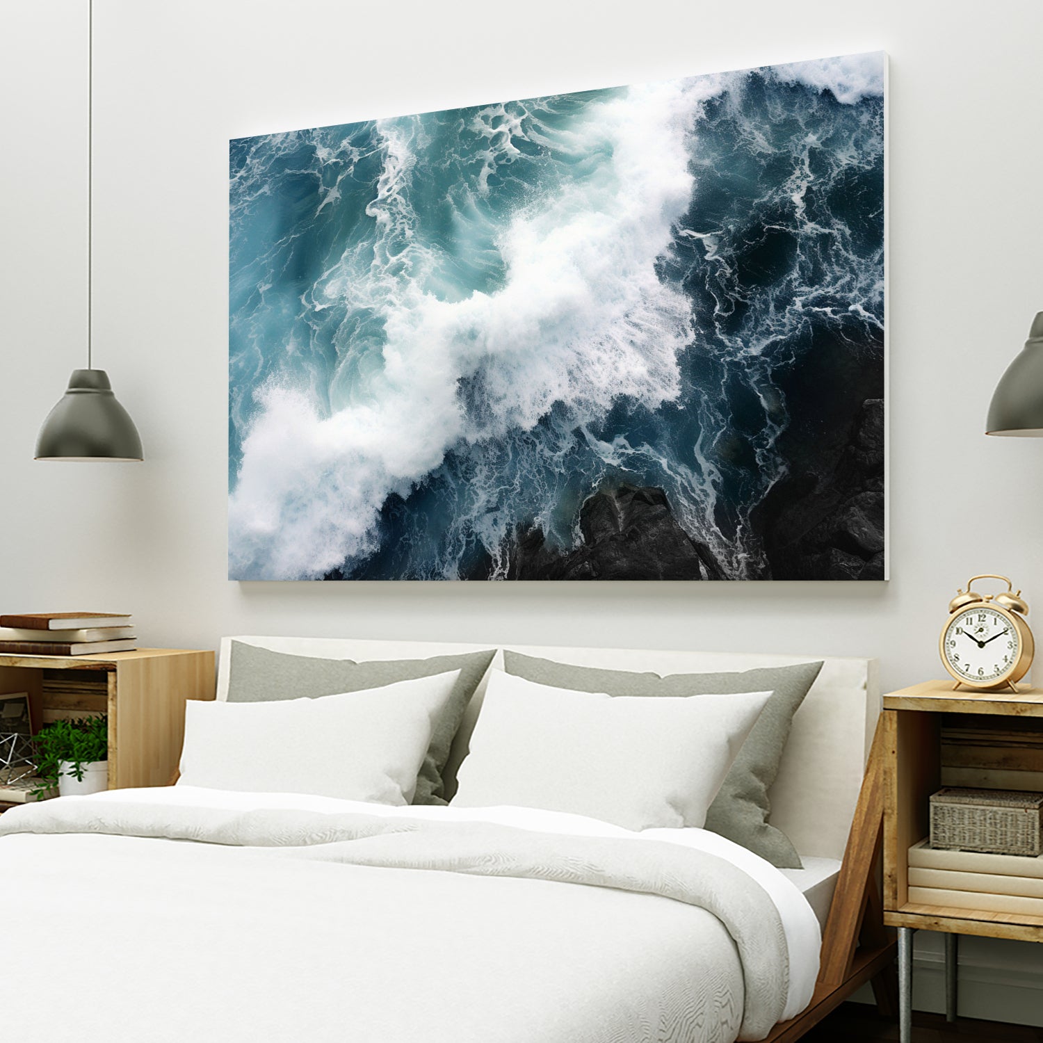 Rage In Blues..!! by Hosam.Karara on GIANT ART - blue landscape blended