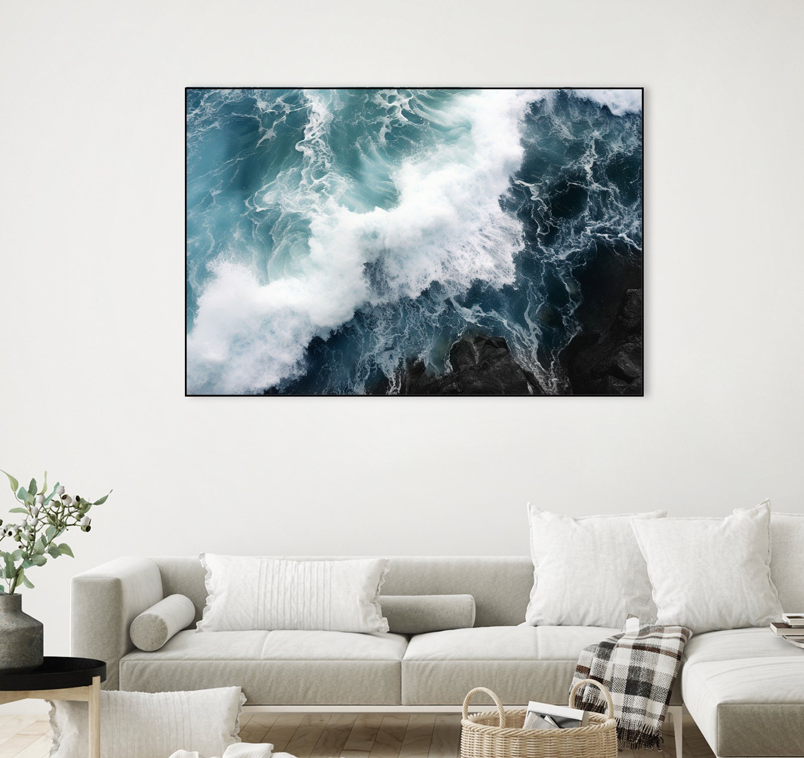 Rage In Blues..!! by Hosam.Karara on GIANT ART - blue landscape blended