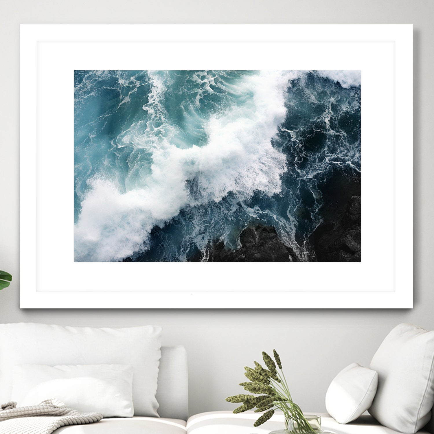 Rage In Blues..!! by Hosam.Karara on GIANT ART - blue landscape blended