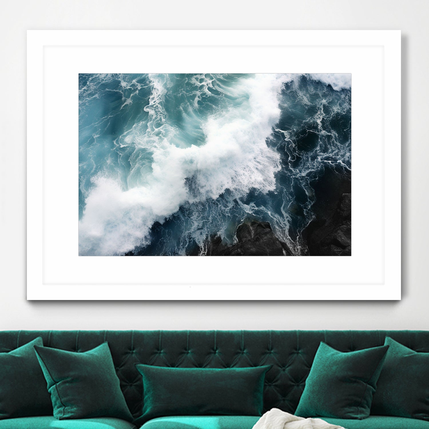 Rage In Blues..!! by Hosam.Karara on GIANT ART - blue landscape blended