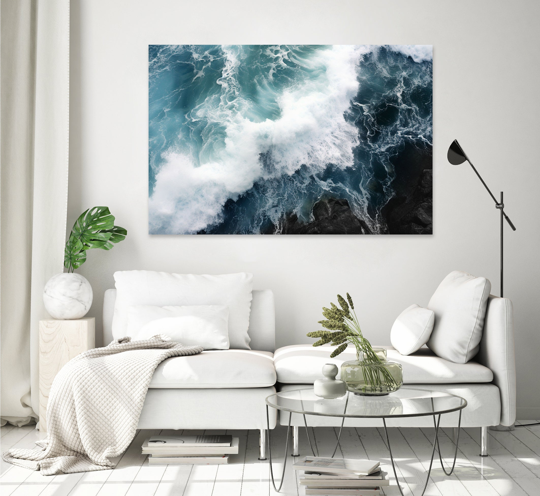 Rage In Blues..!! by Hosam.Karara on GIANT ART - blue landscape blended