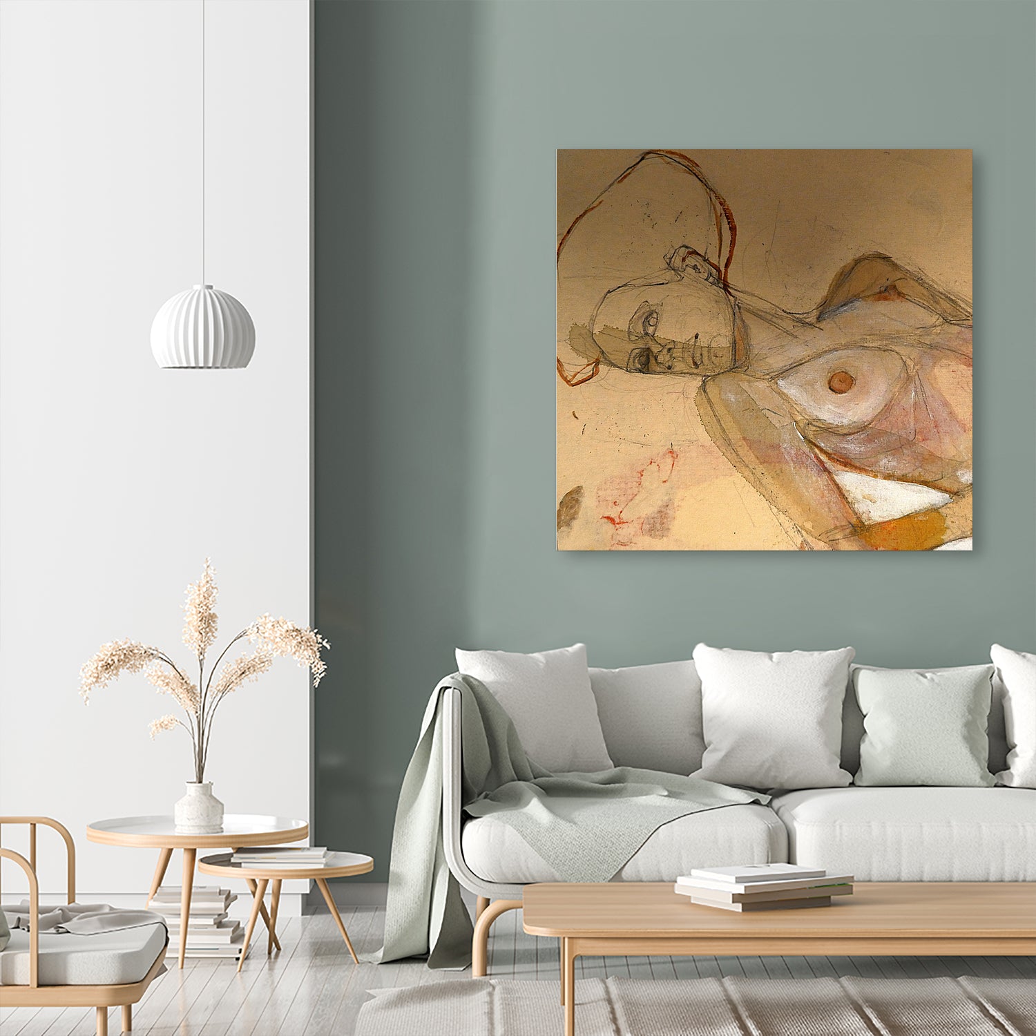 Egon Schiele Tribute by Doris Schmitz on GIANT ART - 3393 illustration