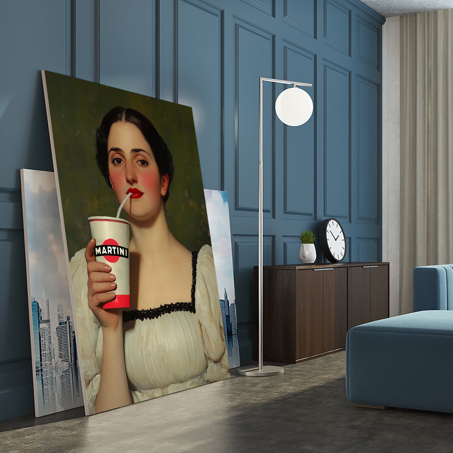 Casual Martini by Dikhotomy on GIANT ART - human face food and drinks human face