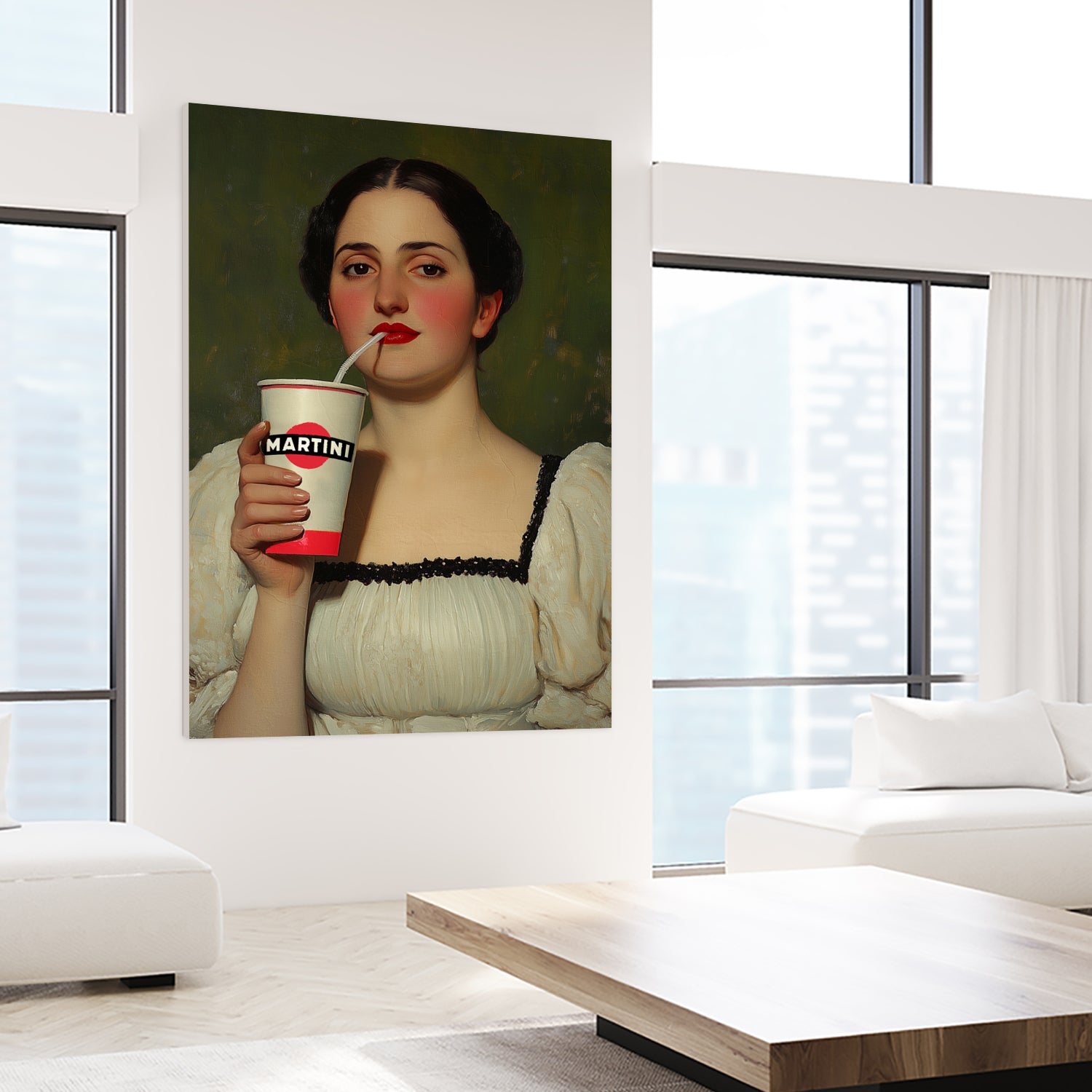 Casual Martini by Dikhotomy on GIANT ART - human face food and drinks human face