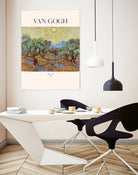 Olive Trees (1889) by Vincent Van Gogh on GIANT ART - landscape text