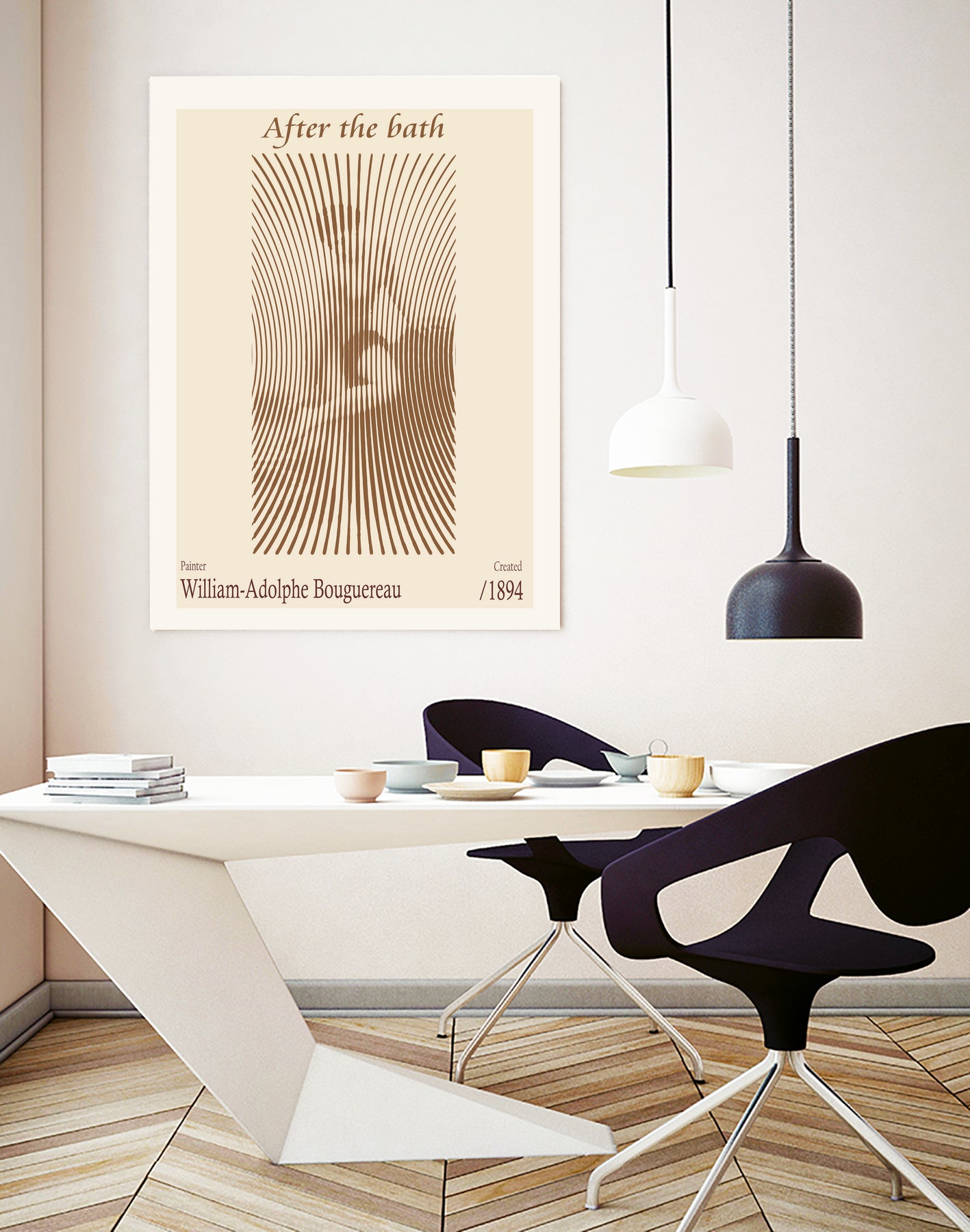 After the Bath a€“ William Adolphe Bouguereau (1875) by Doa Project on GIANT ART - 3000 illustration