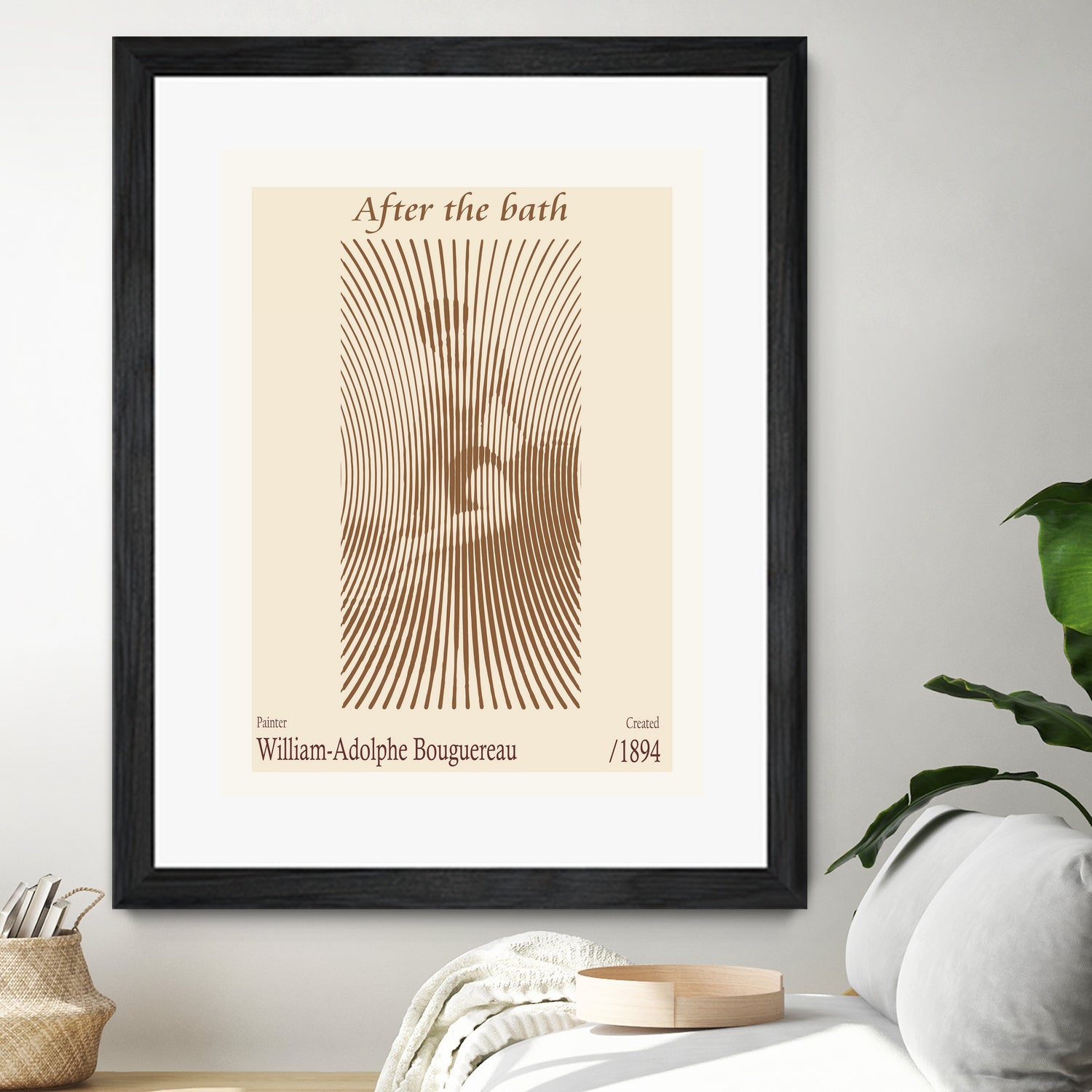 After the Bath a€“ William Adolphe Bouguereau (1875) by Doa Project on GIANT ART - 3000 illustration