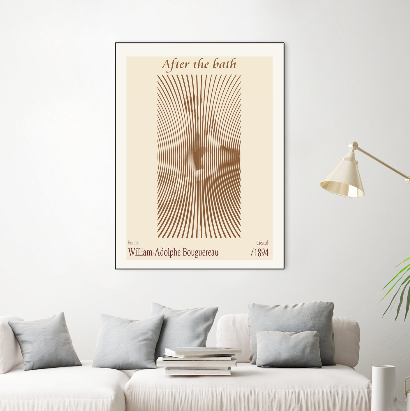 After the Bath a€“ William Adolphe Bouguereau (1875) by Doa Project on GIANT ART - 3000 illustration