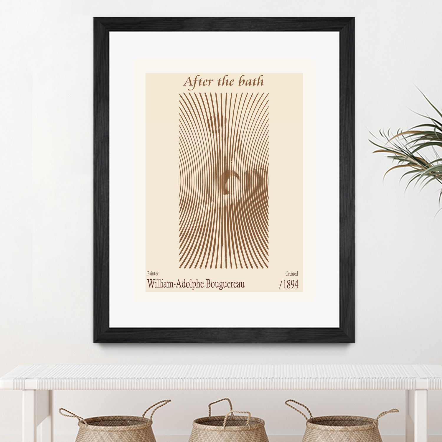 After the Bath a€“ William Adolphe Bouguereau (1875) by Doa Project on GIANT ART - 3000 illustration