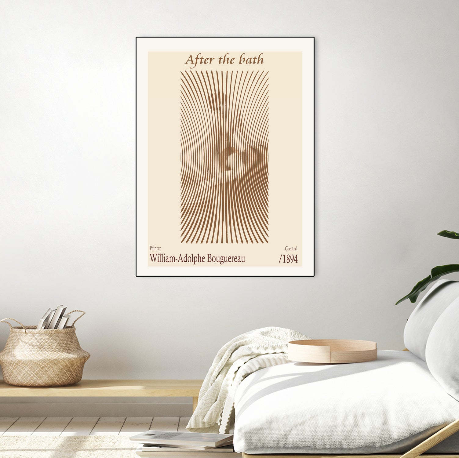 After the Bath a€“ William Adolphe Bouguereau (1875) by Doa Project on GIANT ART - 3000 illustration