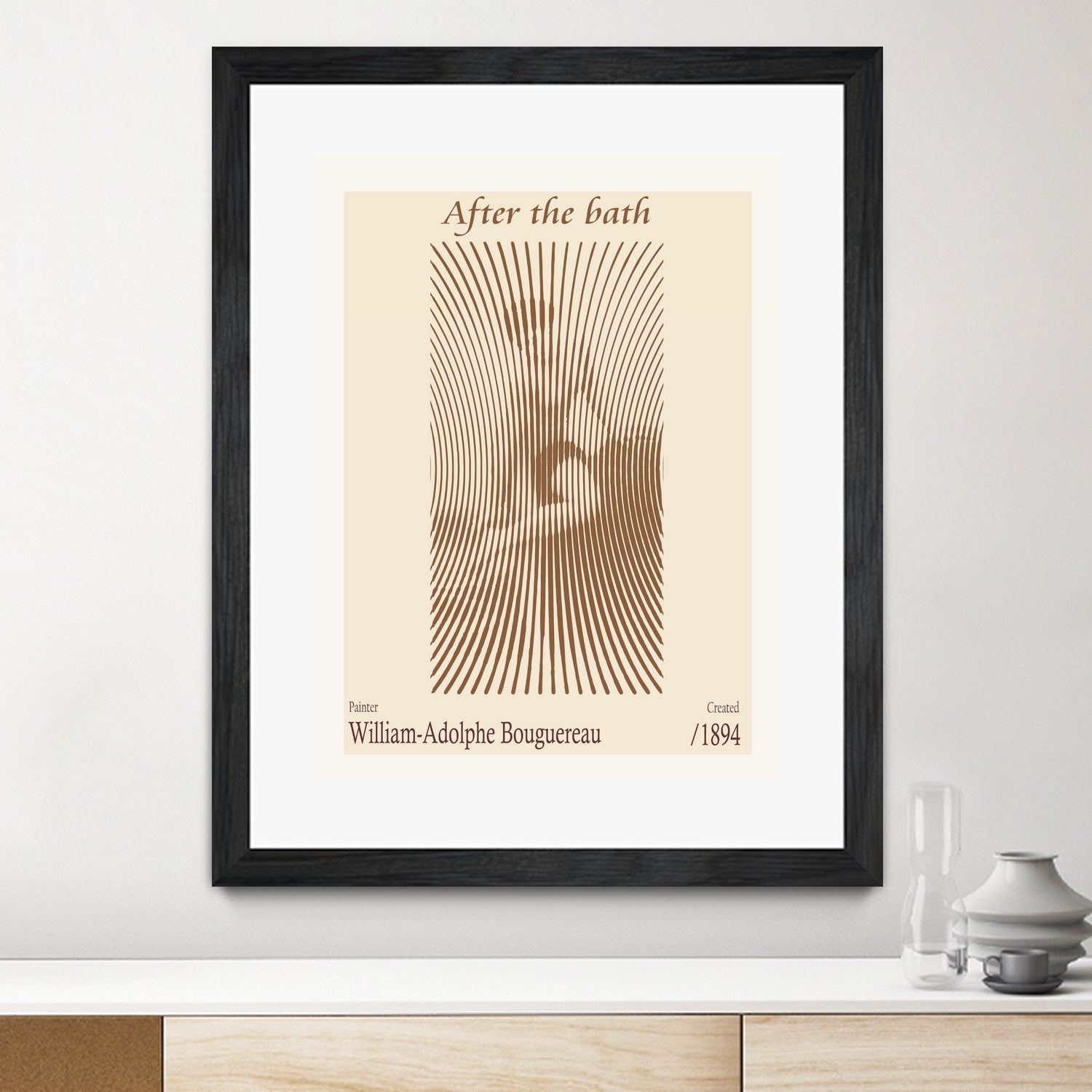 After the Bath a€“ William Adolphe Bouguereau (1875) by Doa Project on GIANT ART - 3000 illustration