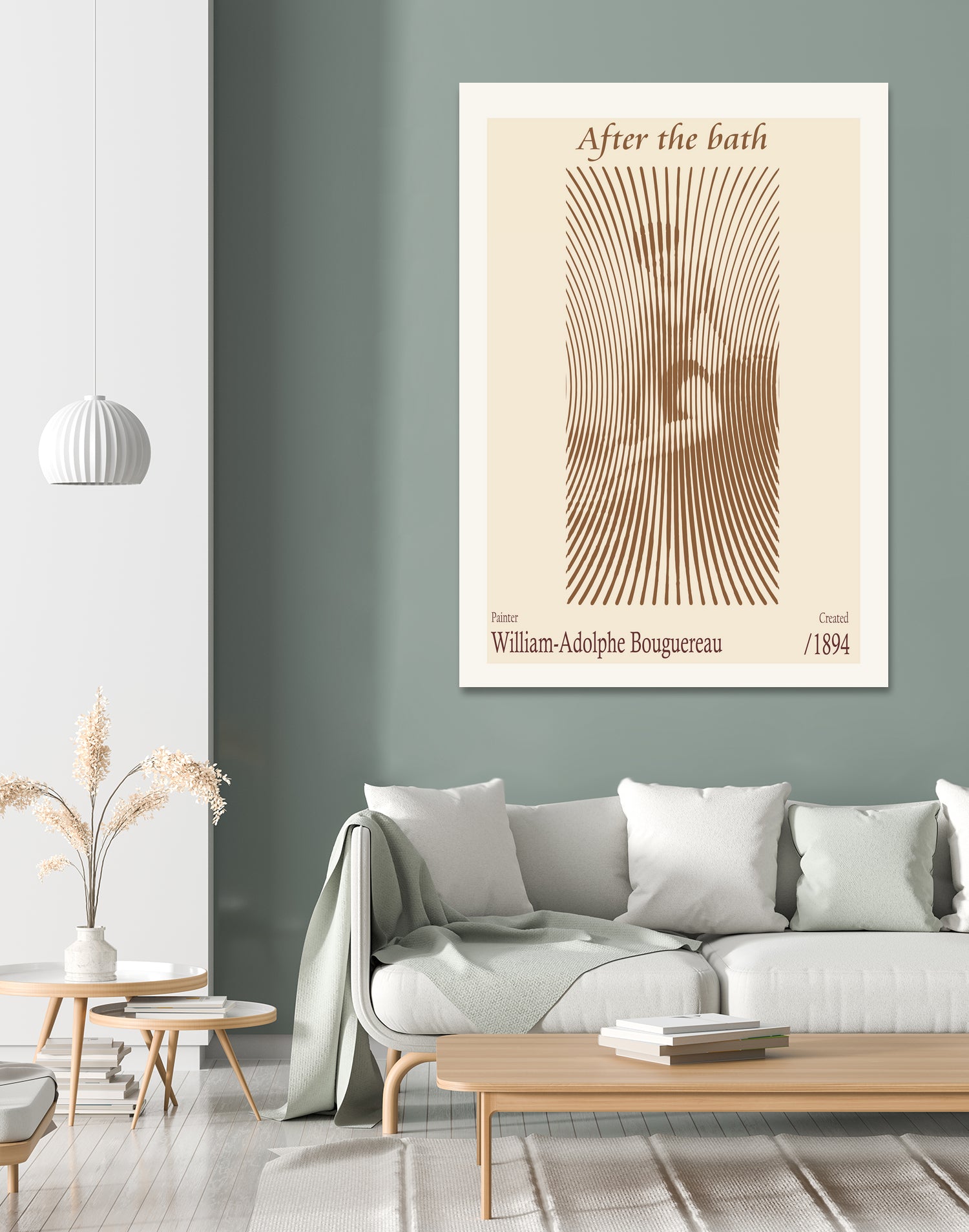 After the Bath a€“ William Adolphe Bouguereau (1875) by Doa Project on GIANT ART - 3000 illustration