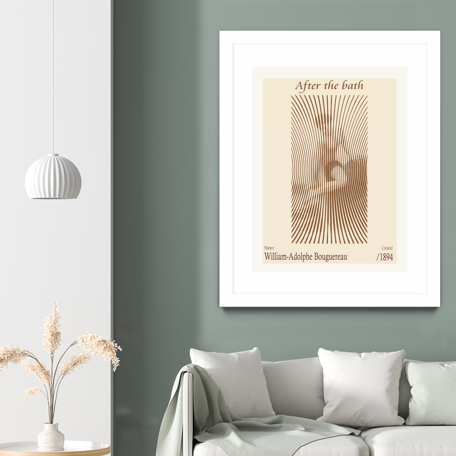 After the Bath a€“ William Adolphe Bouguereau (1875) by Doa Project on GIANT ART - 3000 illustration