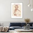 Vintage Poe Portrait by Doa Project on GIANT ART - 3000 illustration