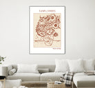 Golden Blooms by Doa Project on GIANT ART - 3000 illustration