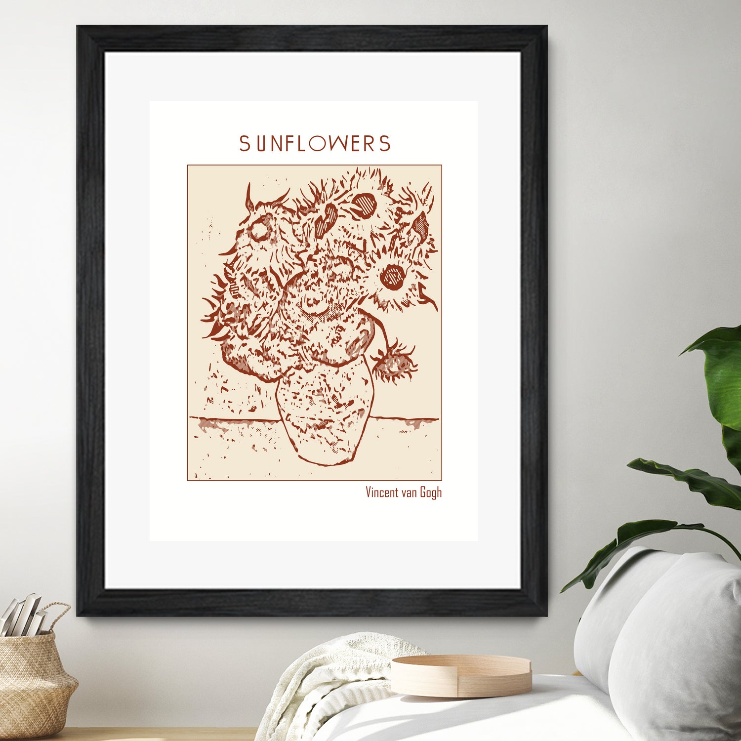 Golden Blooms by Doa Project on GIANT ART - 3000 illustration