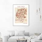 Golden Blooms by Doa Project on GIANT ART - 3000 illustration