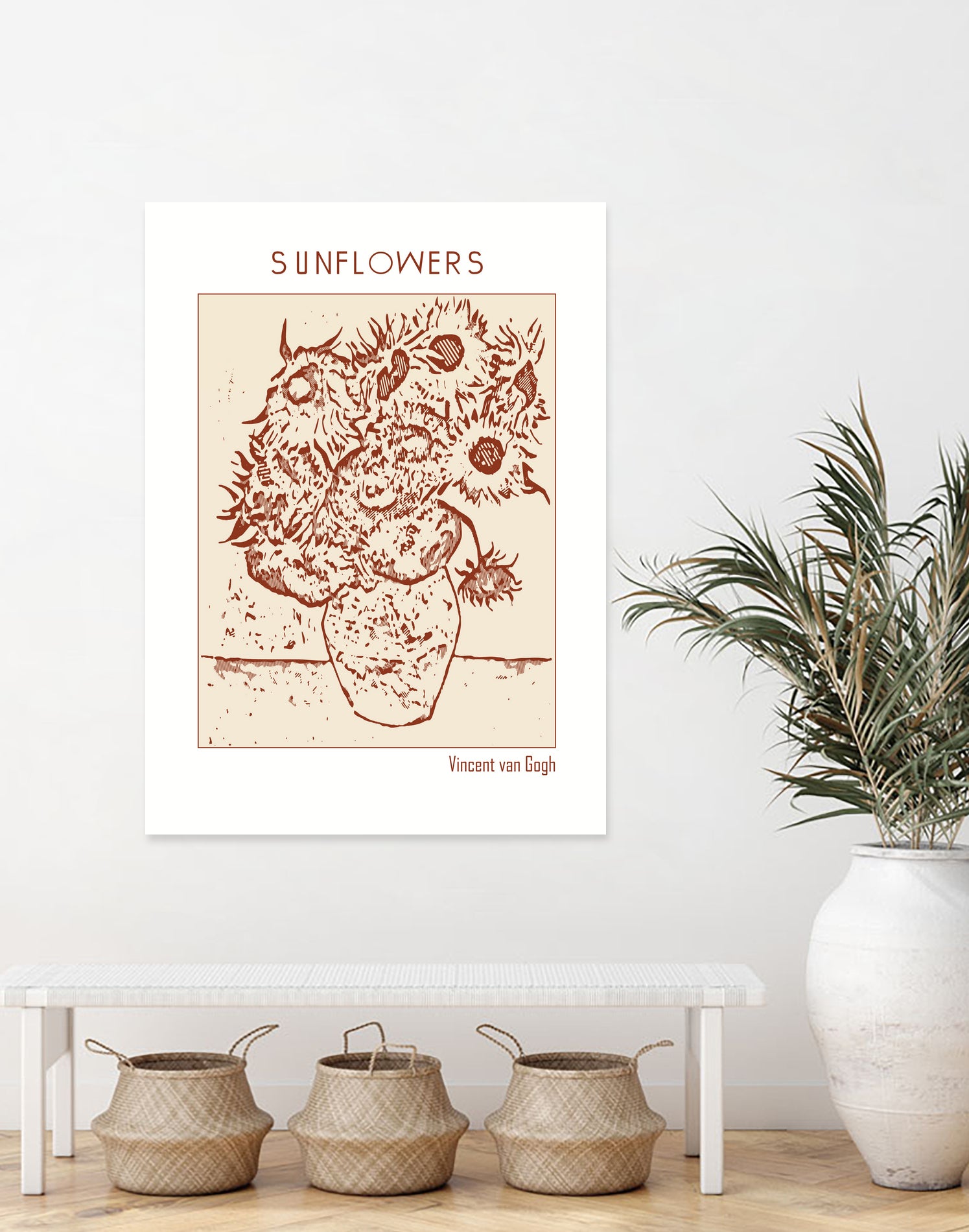 Golden Blooms by Doa Project on GIANT ART - 3000 illustration