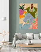 Woman With a Vessel by Sandra Poliakov on GIANT ART - figurative woman