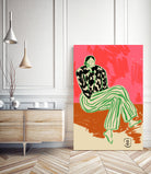 Calm Woman Portrait by Sandra Poliakov on GIANT ART - figurative woman